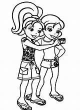 Pocket Polly Coloring Pages Popular Coloringhome sketch template