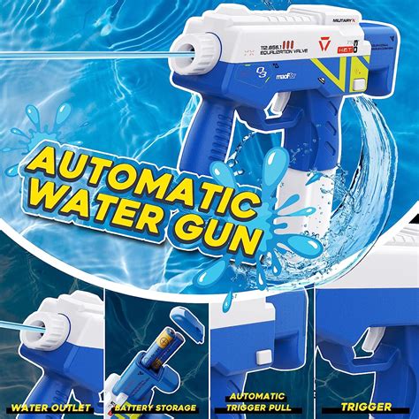 Buy Water Gun Automatic Squirt Water Blaster Guns Soaker Squirt For