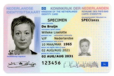 nieuw model nederlandse identiteitskaart   augustus  nieuwsbericht rijksoverheidnl