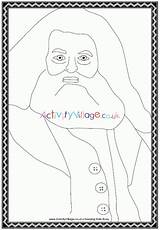 Hagrid Activityvillage sketch template
