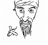 Osama Gartic sketch template