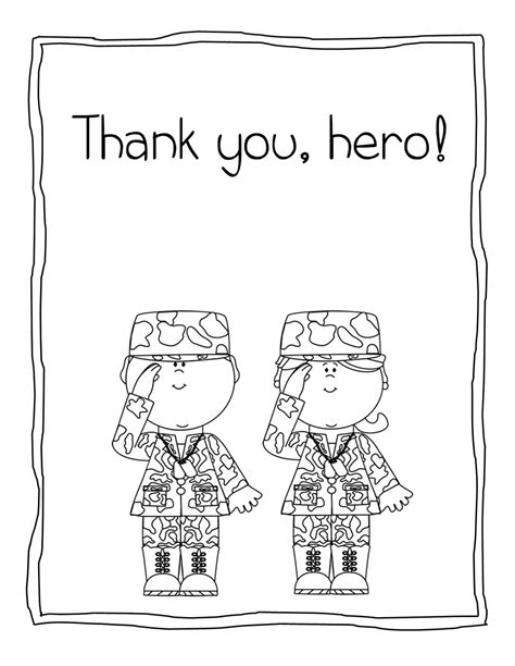 veterans day   coloring page sketch coloring page