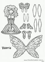 Crafts Coloring Pages Paper Fairy Puppets Dolls Puppet Colouring Valeria Fairies Printable Cool Books Pheemcfaddell Color Adult Put Together Brads sketch template