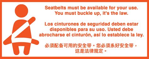 seat belt law tlc