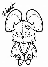 Plushie Wip sketch template