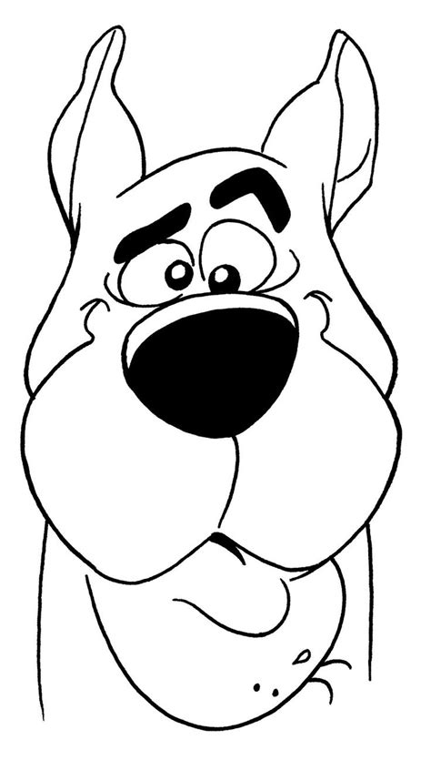 scooby  ink scooby doo coloring pages disney drawings sketches