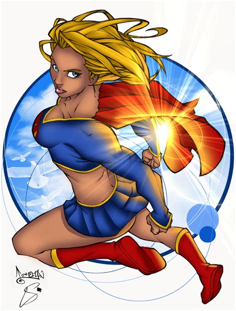 supergirl pin up colors by superchica on deviantart