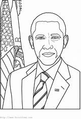 Presidents Crayola sketch template