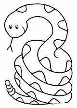 Schlange Malvorlage Schlangen sketch template