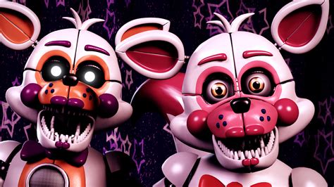 Two Foxy Five Nights At Freddy S Sister Location Hd Fnaf Wallpapers