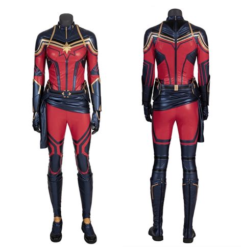 buy captain marvel cosplay costumes timecosplay