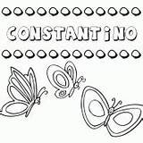 Imprimir Constantino sketch template