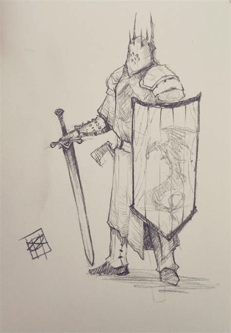 [oc] [art] Knight Dnd