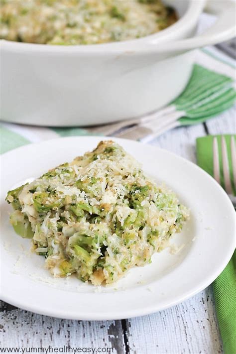 broccoli quinoa casserole yummy healthy easy