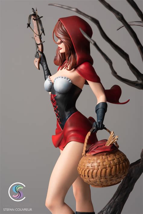 Sideshow J Scott Campbell Red Riding Hood Statue Page 27 Statue Forum