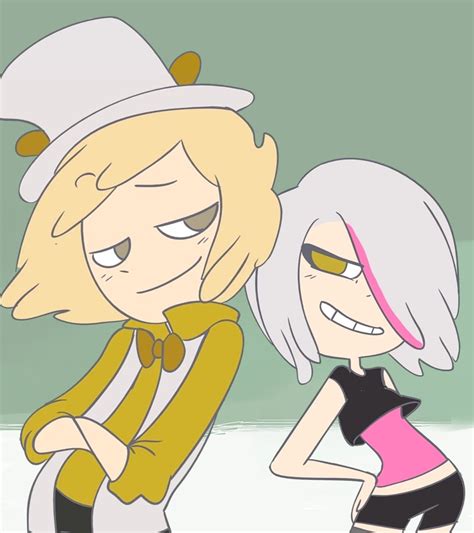 your fav is t4t on twitter meg and evelyn from fnafhs fhs are t4t
