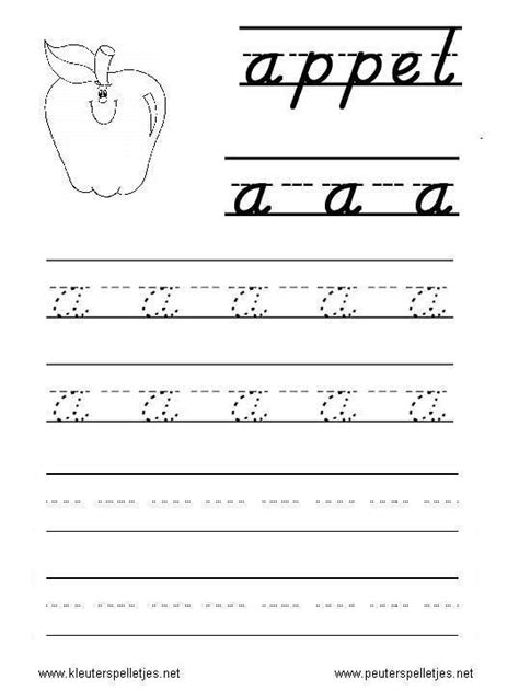 pin van jessica verkruysse op kinderopvang alfabet werkbladen schrift schrijven eerste