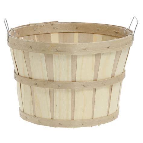 bushel basket  bushel chipwood  side handles