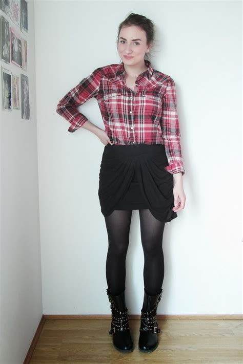 Black Tights Boots And Short Skirts Division Of Global
