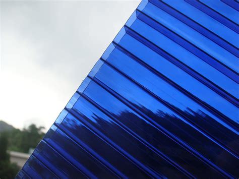 Sapphire Blue 10mm Polycarbonate Roofing China Polycarbonate Sheet