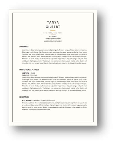 Resume Templates [downloadable Bundle] Resume To