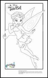 Coloring Tinkerbell Friends Pages Rosetta sketch template