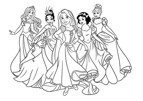 coloriage princesse  dessins  imprimer gratuitement