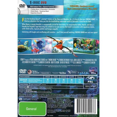 Disney Pixar Collection Finding Nemo Dvd Big W