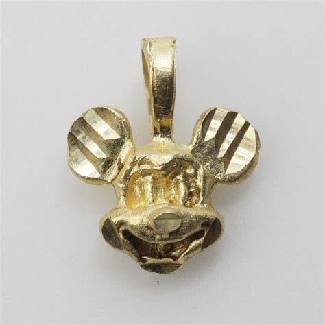 kt gold  mickey mouse pendant property room