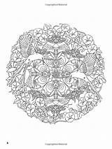 Coloring Mandalas Pages Nature Mandala Book Books Para Color Coloriage Amazon Adults Colorear Dover Choose Board Uploaded Printable sketch template