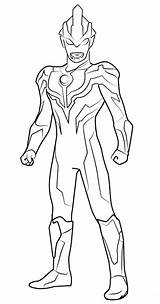 Ultraman Mewarnai Coloringpagesfortoddlers sketch template