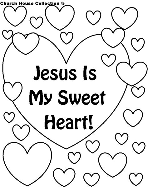 church house collection blog jesus   sweet heart coloring page