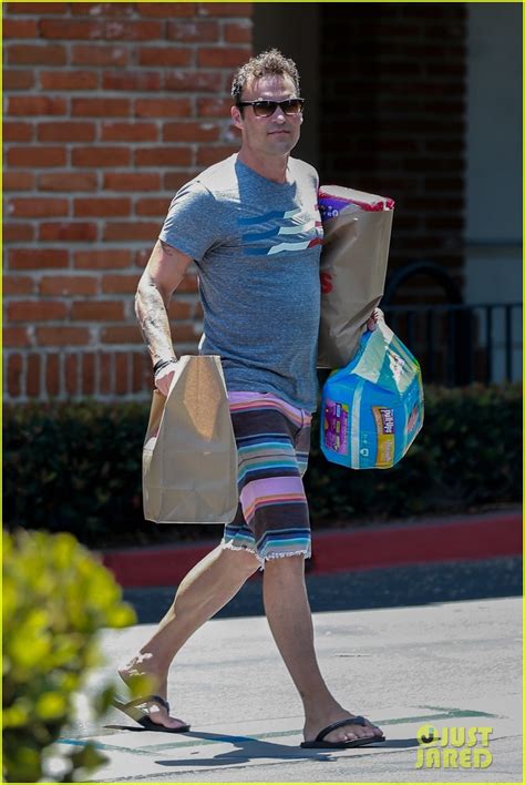 Photo Brian Austin Green Picks Up Diapers For His And Megan Foxs Son
