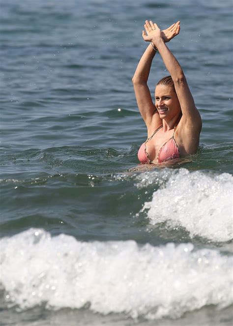 Michelle Hunziker In A Bikini 15 Photos Thefappening
