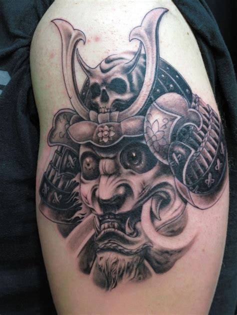 samurai mask tattoos designs ideas  meaning tattoos
