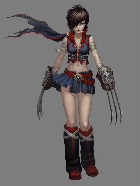 assassin picture big by helen female character concept