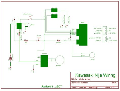 kawasaki ignition system wiring diagram