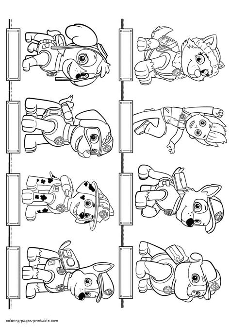 paw patrol coloring sheets   kids coloring pages printablecom