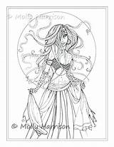 Coloring Pages Gypsy Printable Getdrawings sketch template
