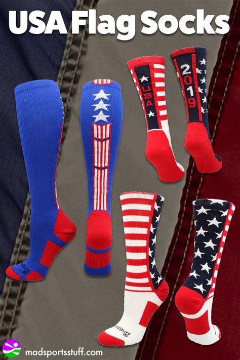 Usa American Flag Socks American Flag Socks Usa Socks Patriotic Socks