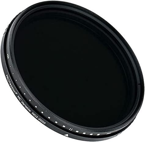 amazoncom profezzion mm variable  filter       stop  filter  canon
