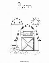 Barn Coloring Farm Pages Red Printable Noodle Preschool Twisty Twistynoodle Building Outline Print Animal Hen Drawing Kids Horse Theme Tracing sketch template