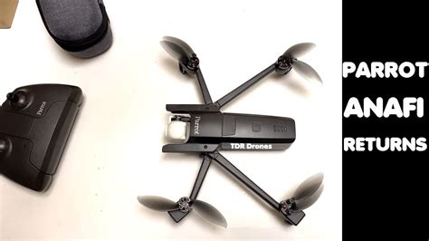quick   refurbished parrot anafi drone youtube