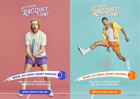 tennis australia campaign invites   discover  bad    tennis