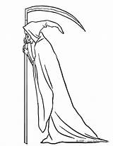 Muerte Mort Morte Foice Esqueleto Tod Grim Reaper Personaje Personnages Tatuaggi Nera Ausmalen Sickle Hellokids Scheletro sketch template