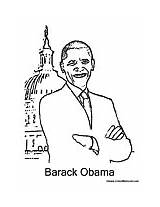 Coloring Obama Barack Politics Pages Political Presidents Designlooter Colormegood Presidentsday Holidays sketch template