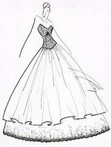 Ball Gown Drawing Deviantart Fashion Drawings Corset Dresses Gowns Tumblr Getdrawings Skirt Visit Coloring sketch template