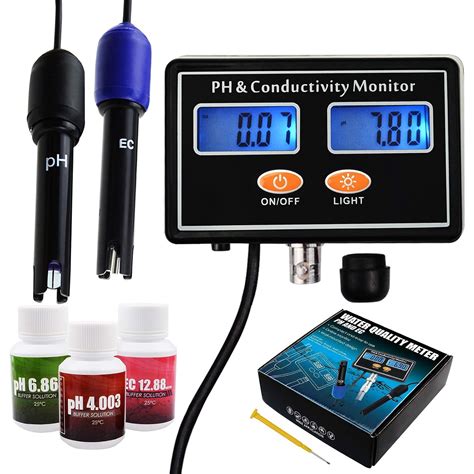 phec conductivity meter  atc water quality tester  ph mscm aquarium