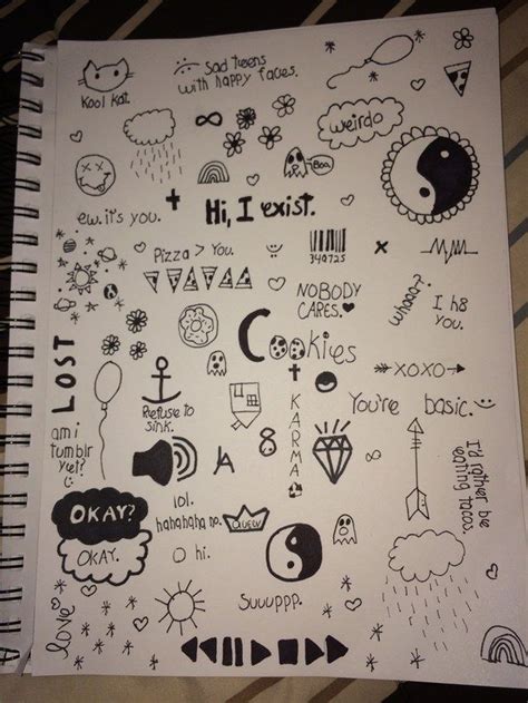 black bored doodle drawing quotes sharpie tumblr tumblr drawing tumblr doodle cute