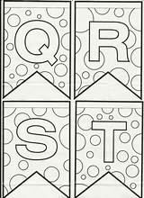 Bandeirinhas Zezinho Alfabeto sketch template